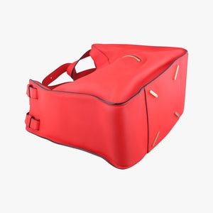 Pre-owned Loewe Hammock Red Leather  shoulderbag | stylenewstar