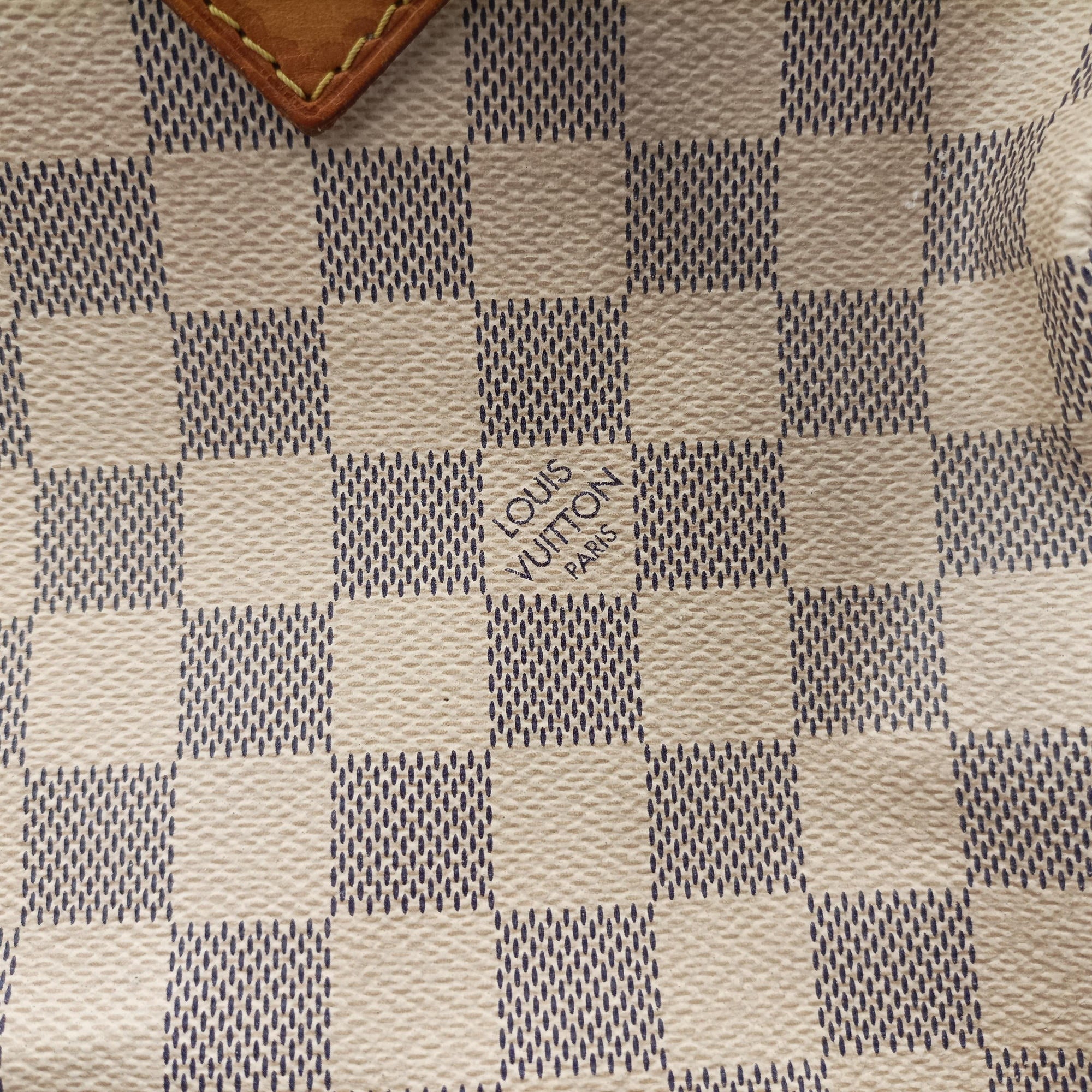 Vintage Louis Vuitton Speedy 35 AZUR Damier Canvas N41535 shoulderbag | stylenewstar