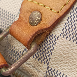 Vintage Louis Vuitton Speedy 35 AZUR Damier Canvas N41535 shoulderbag | stylenewstar