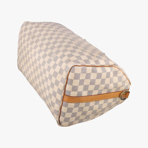 Vintage Louis Vuitton Speedy 35 AZUR Damier Canvas N41535 shoulderbag | stylenewstar