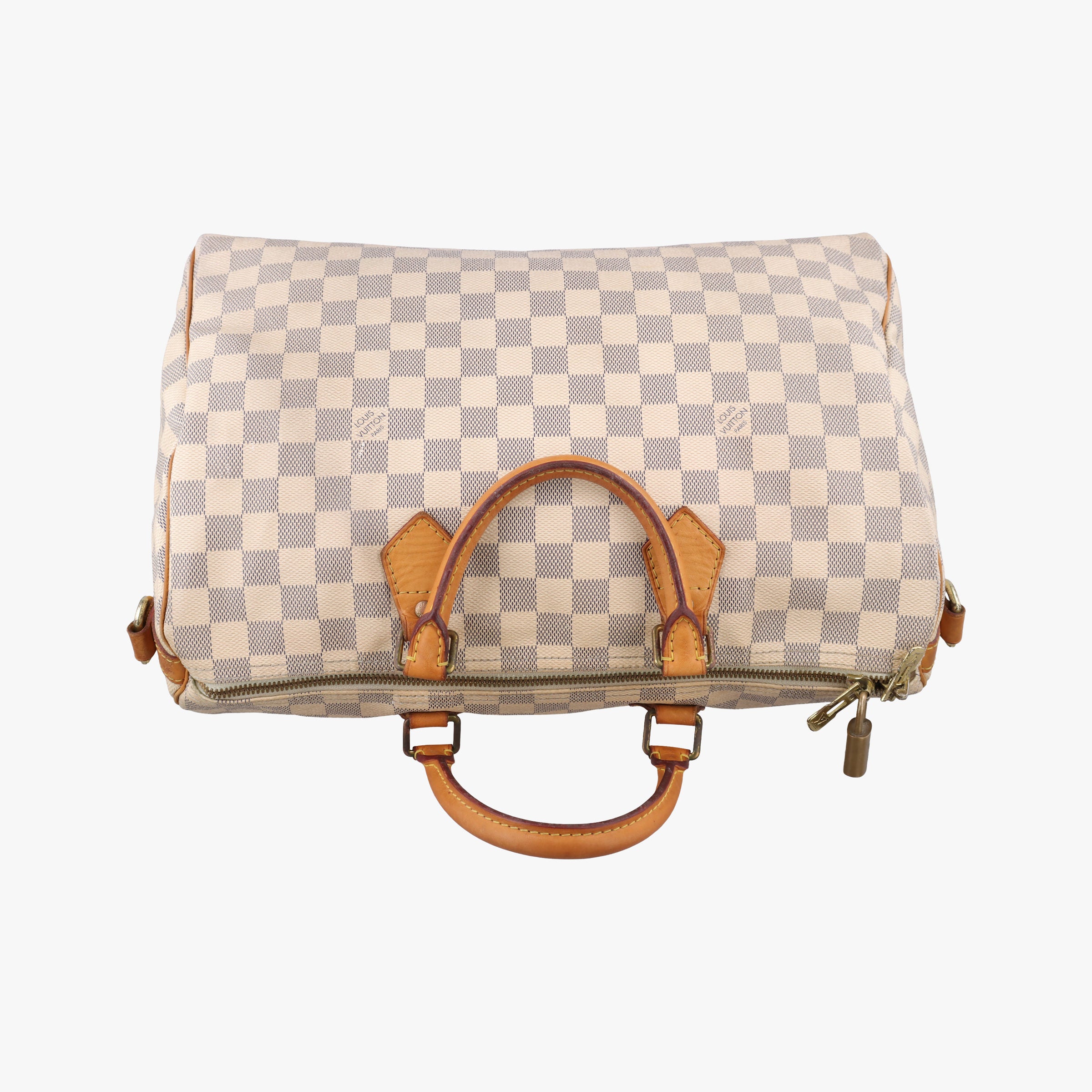 Vintage Louis Vuitton Speedy 35 AZUR Damier Canvas N41535 shoulderbag | stylenewstar