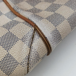 Pre-owned Louis Vuitton TOTALLY MM Azur Damier Canvas N51262 handbag | stylenewstar