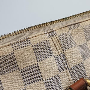 Pre-owned Louis Vuitton TOTALLY MM Azur Damier Canvas N51262 handbag | stylenewstar