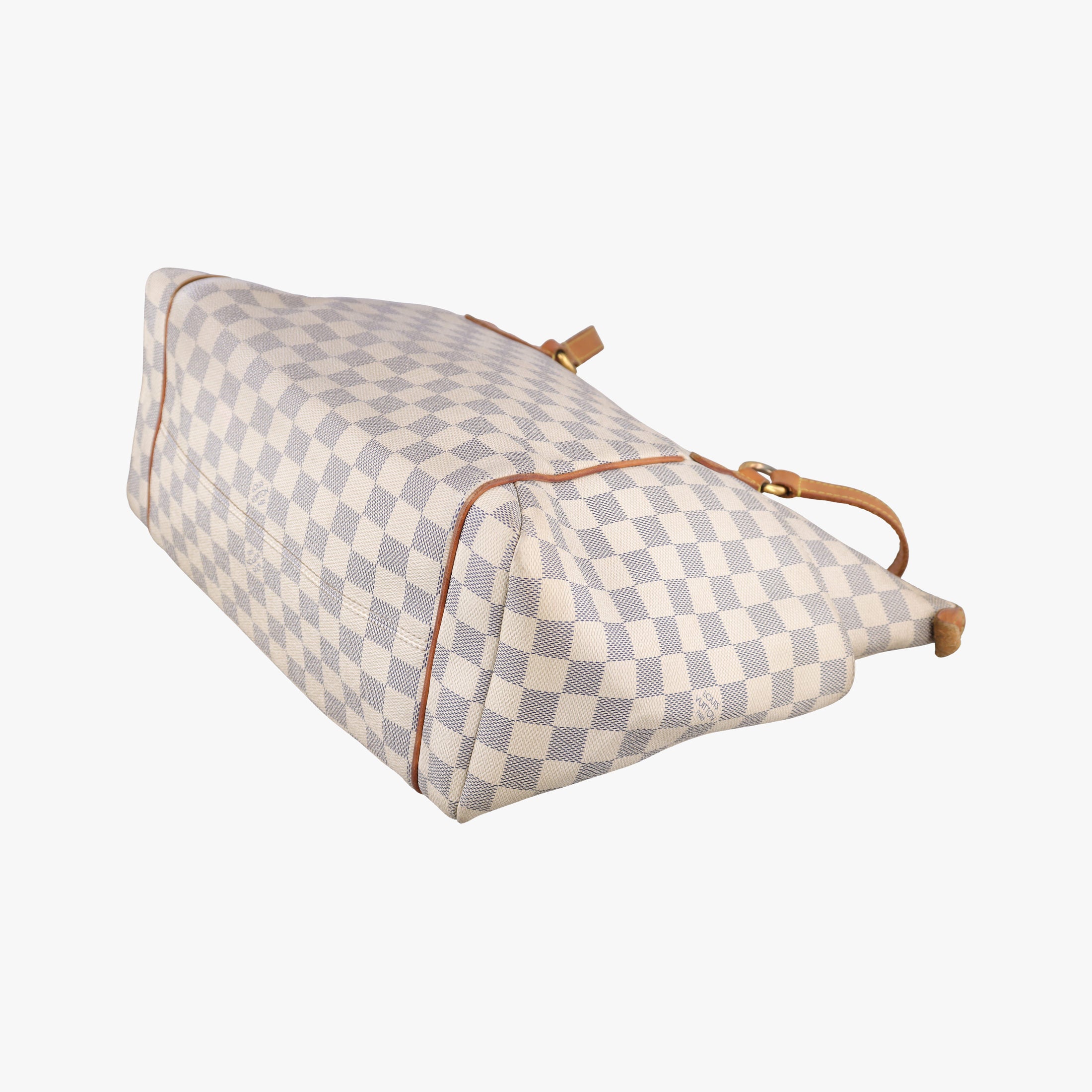 Pre-owned Louis Vuitton TOTALLY MM Azur Damier Canvas N51262 handbag | stylenewstar