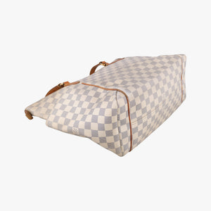 Pre-owned Louis Vuitton TOTALLY MM Azur Damier Canvas N51262 handbag | stylenewstar
