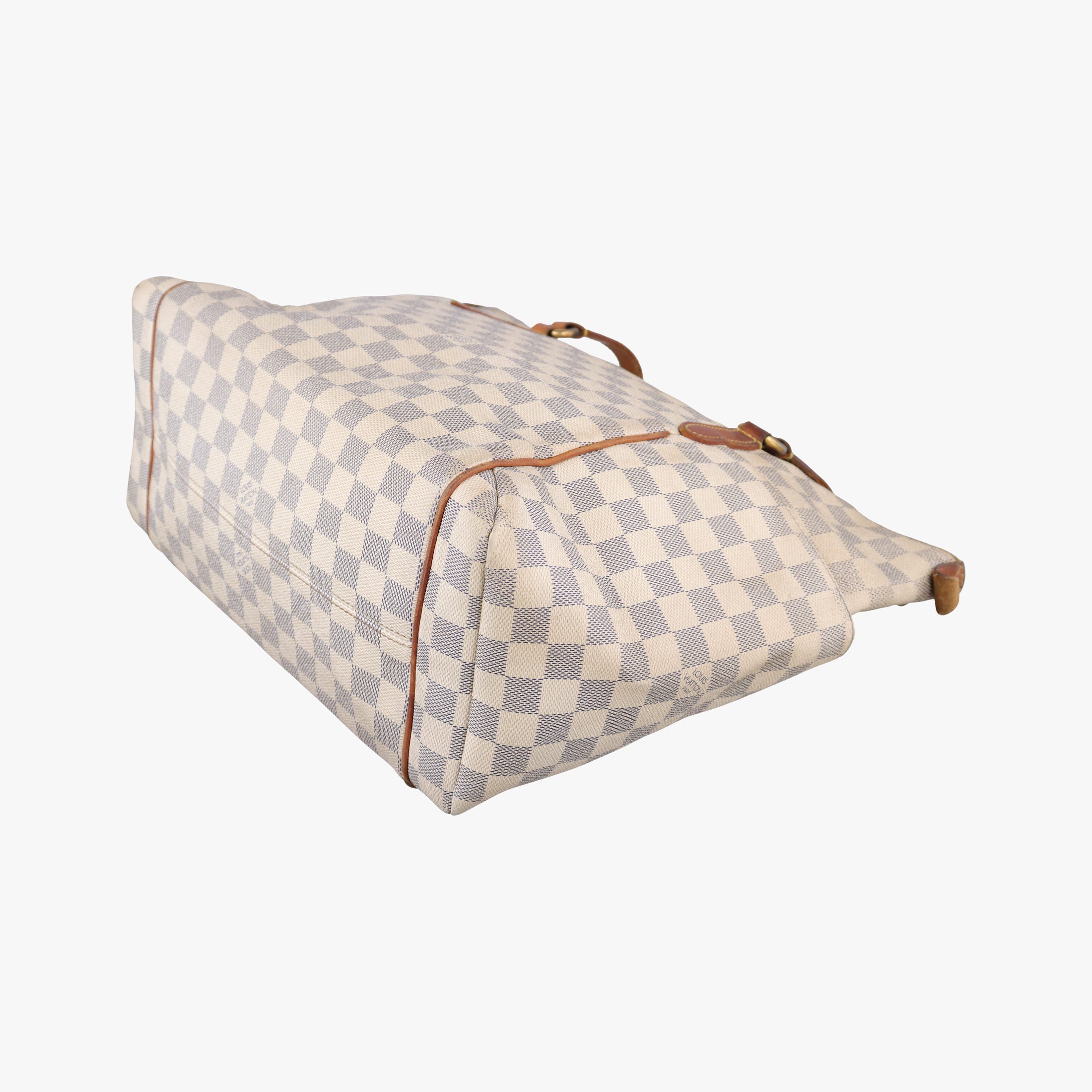Pre-owned Louis Vuitton TOTALLY MM Azur Damier Canvas N51262 handbag | stylenewstar
