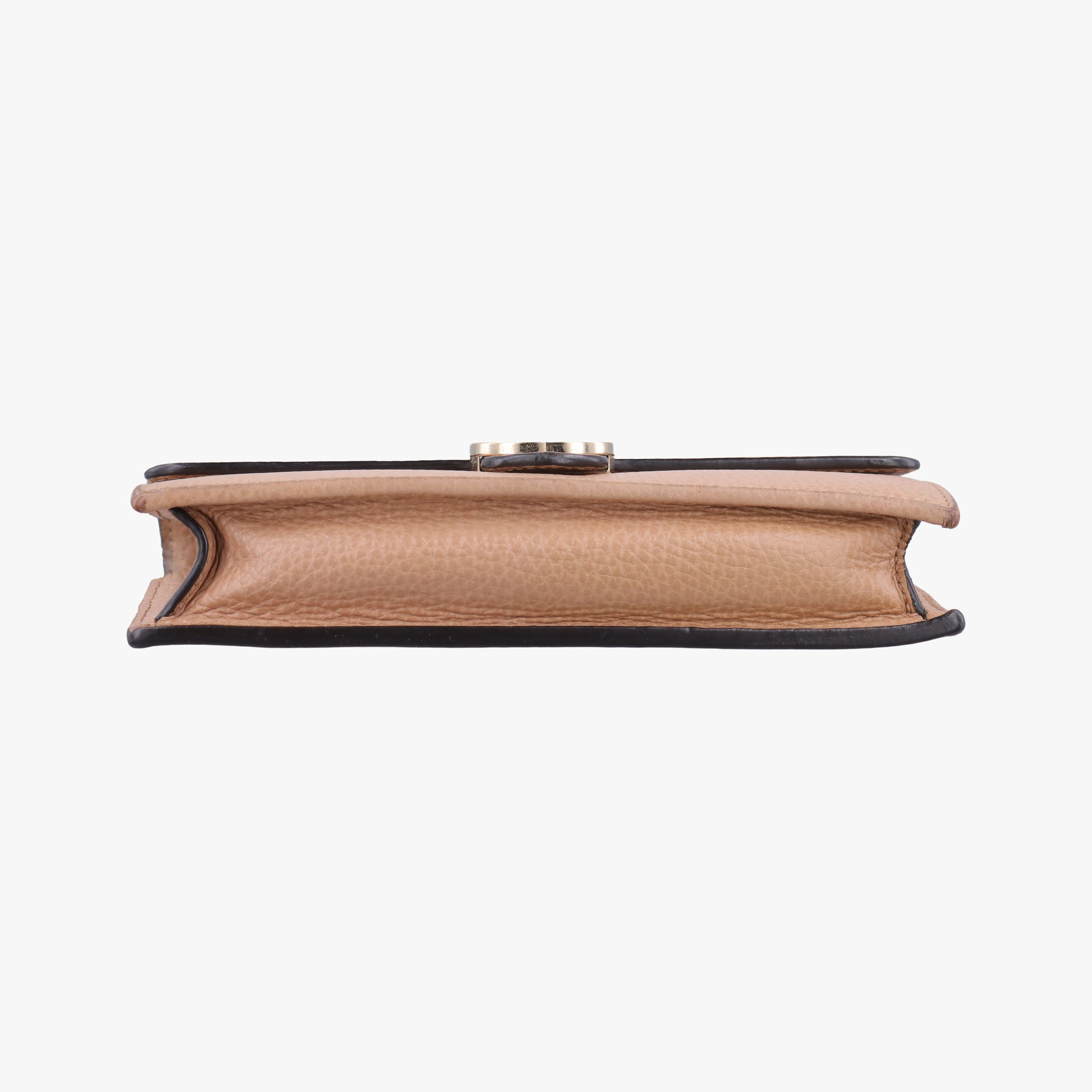 Pre-owned Gucci Interlocking G Beige  Leather 510314 shoulderbag | stylenewstar