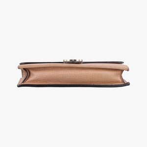 Pre-owned Gucci Interlocking G Beige  Leather 510314 shoulderbag | stylenewstar