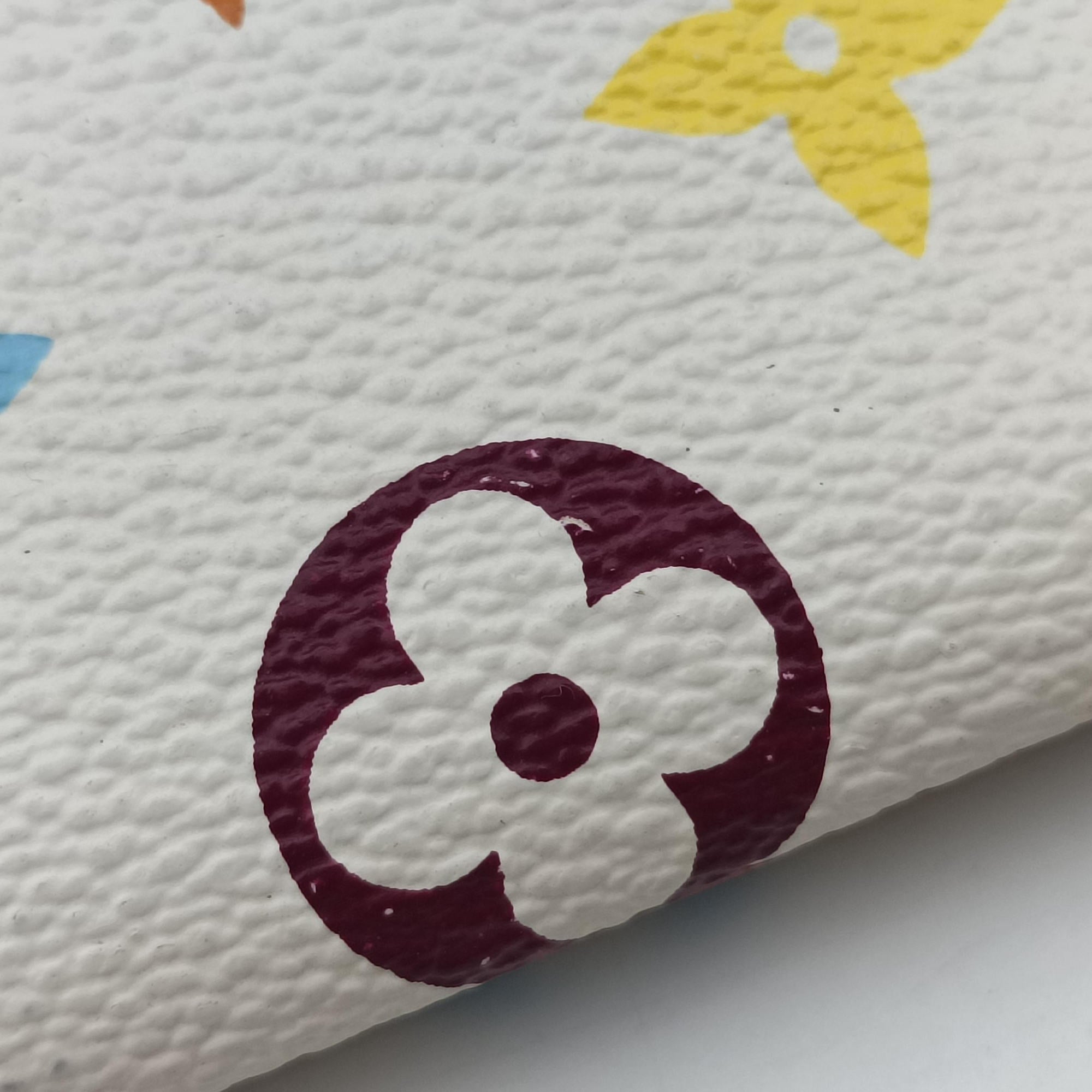 Pre-owned Louis Vuitton Pochette Mira MM Accessory Pouch white Monogram Multicolor M60096 handbag | stylenewstar
