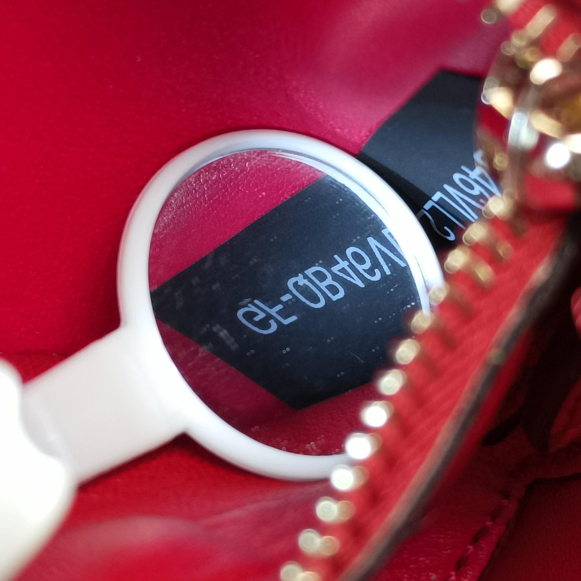 Vintage Valentino Rockstud Red Velvet  bum bag/waist bag | stylenewstar