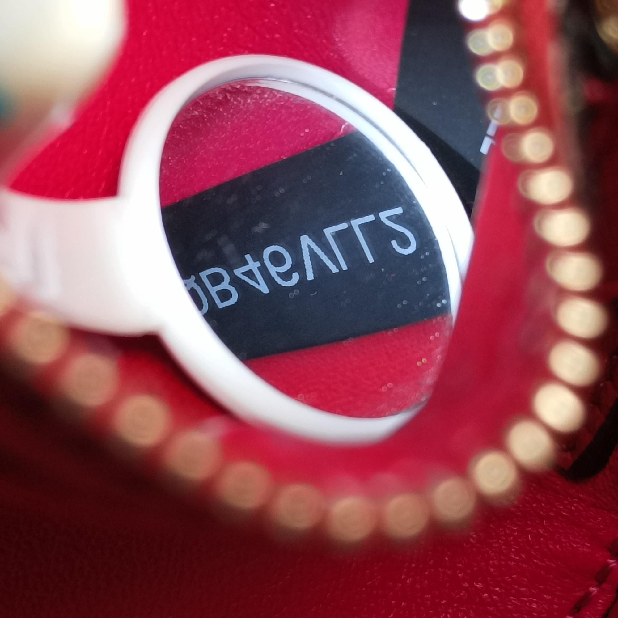 Vintage Valentino Rockstud Red Velvet  bum bag/waist bag | stylenewstar
