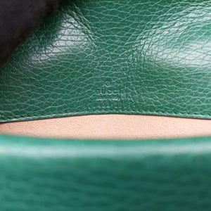 Pre-owned Gucci Dionysus Green Leather 476432 shoulderbag | stylenewstar