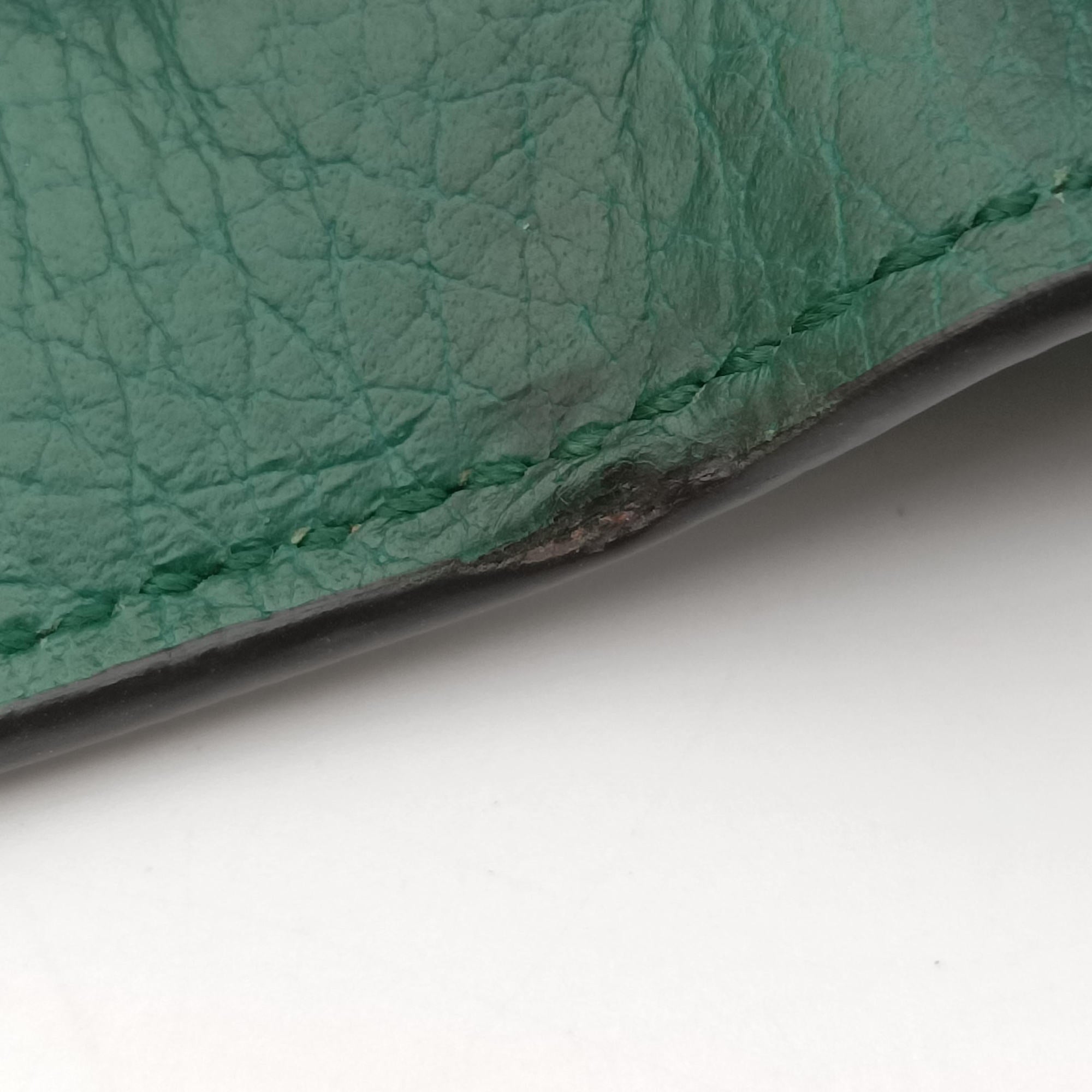 Pre-owned Gucci Dionysus Green Leather 476432 shoulderbag | stylenewstar