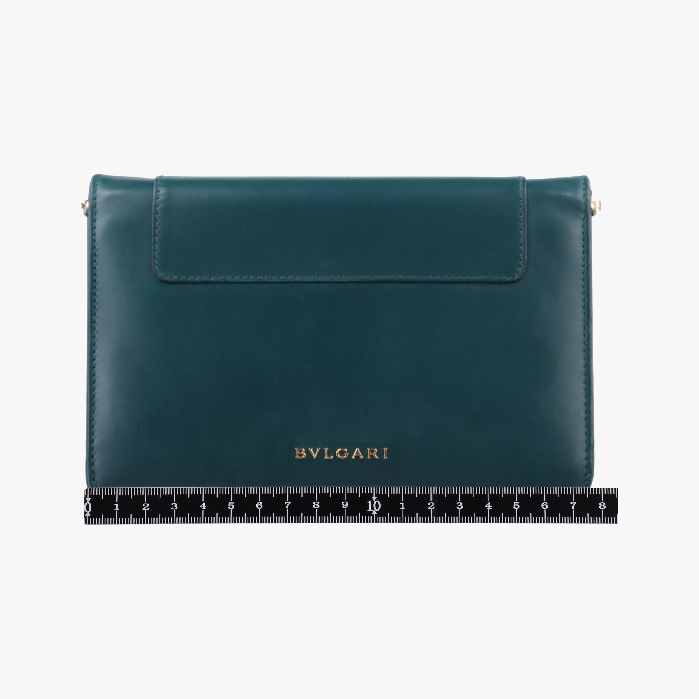 Secondhand Bvlgari SERPENTI FOREVER Green Leather  shoulderbag | stylenewstar