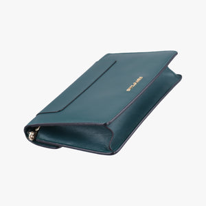 Secondhand Bvlgari SERPENTI FOREVER Green Leather  shoulderbag | stylenewstar