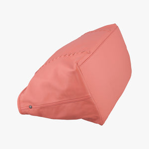 Pre-owned Bottega Veneta Intrecciato Coral Pink Lambskin  shoulderbag | stylenewstar