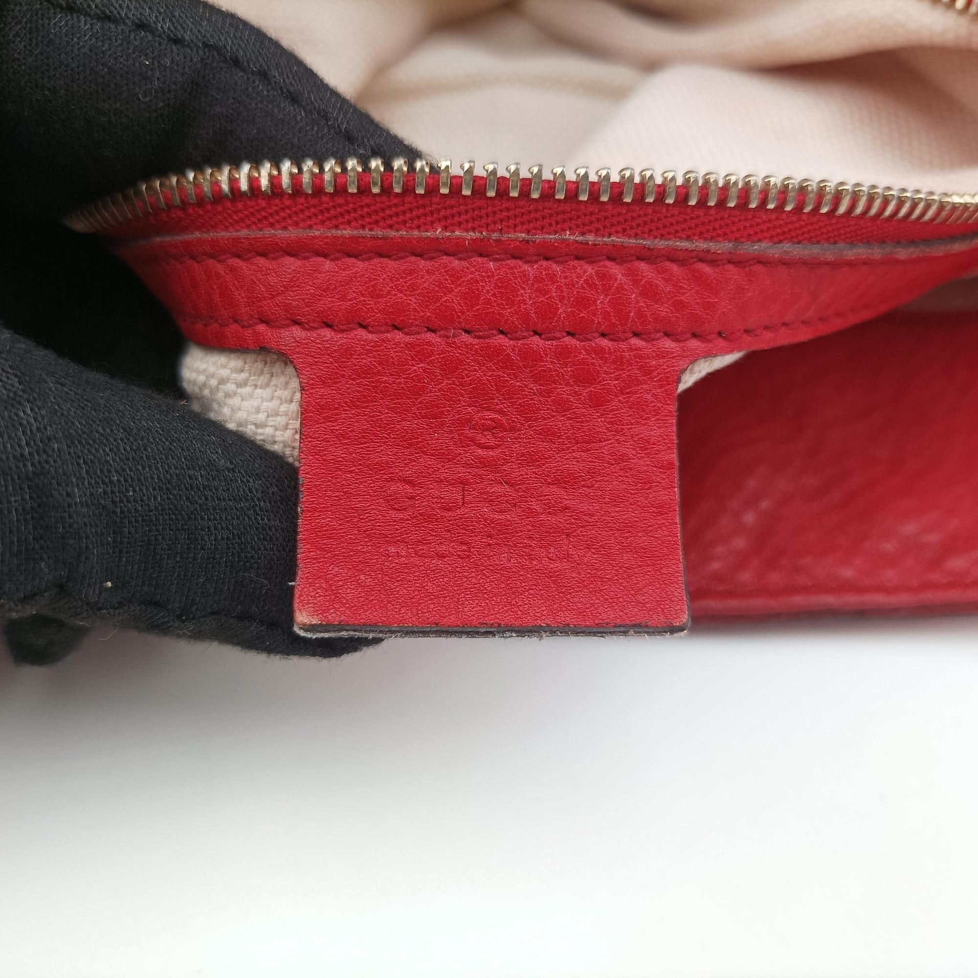 Vintage Gucci Soho Red Leather 308982 shoulderbag | stylenewstar
