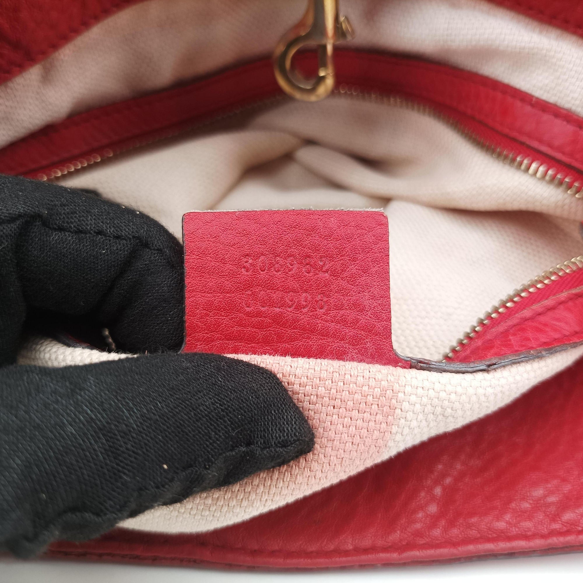 Vintage Gucci Soho Red Leather 308982 shoulderbag | stylenewstar