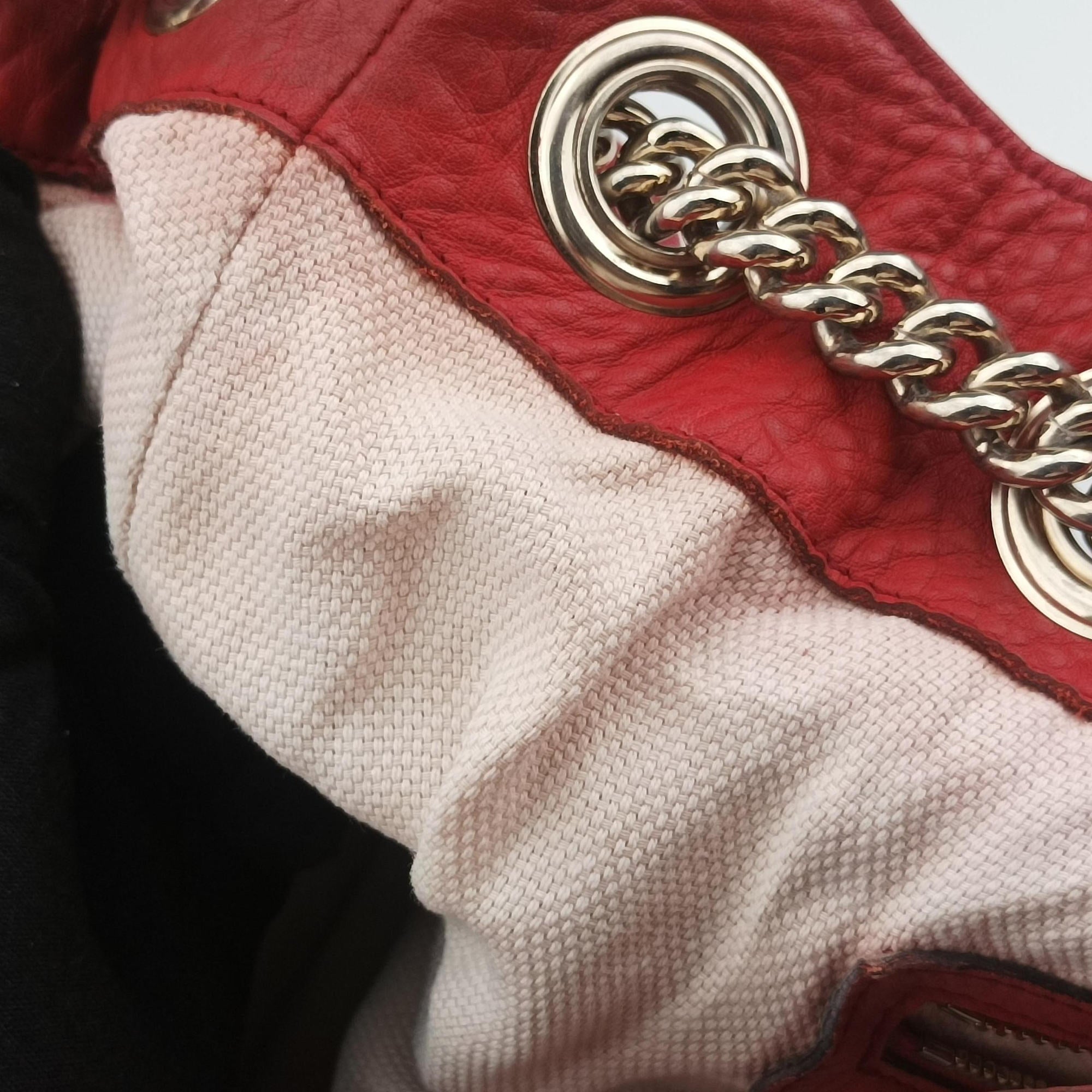 Vintage Gucci Soho Red Leather 308982 shoulderbag | stylenewstar