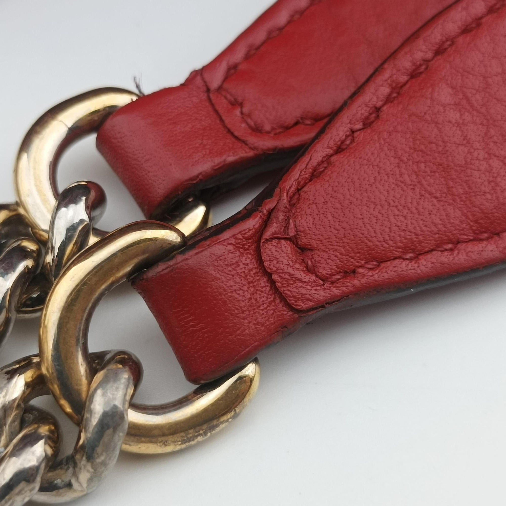 Vintage Gucci Soho Red Leather 308982 shoulderbag | stylenewstar