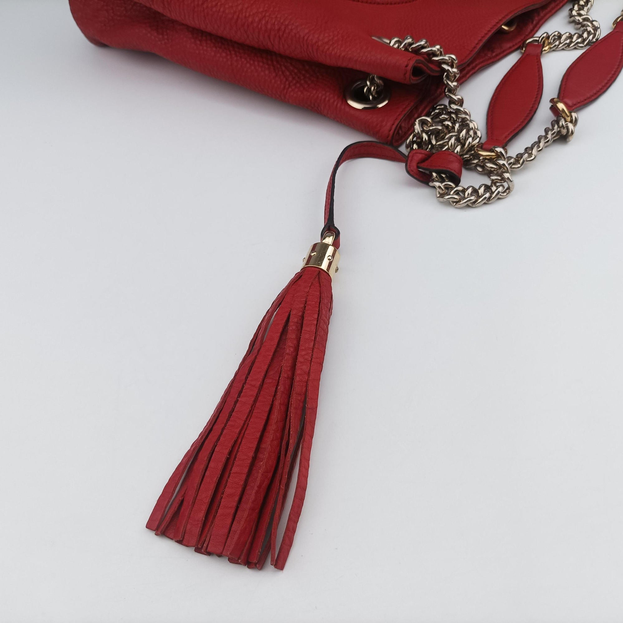 Vintage Gucci Soho Red Leather 308982 shoulderbag | stylenewstar