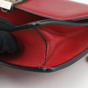 Secondhand Prada Elektra Studded Red Leather IDH061 shoulderbag | stylenewstar
