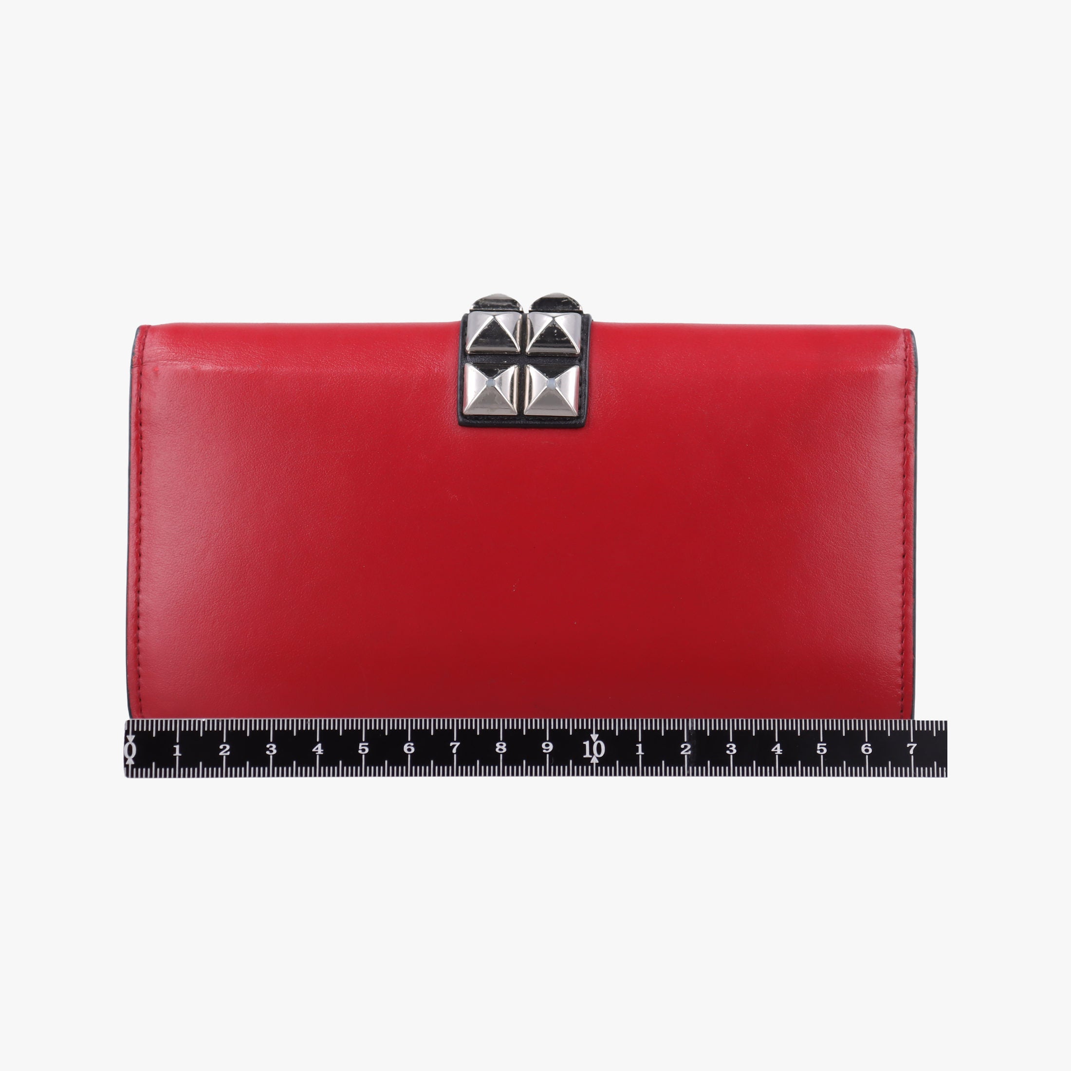 Secondhand Prada Elektra Studded Red Leather IDH061 shoulderbag | stylenewstar