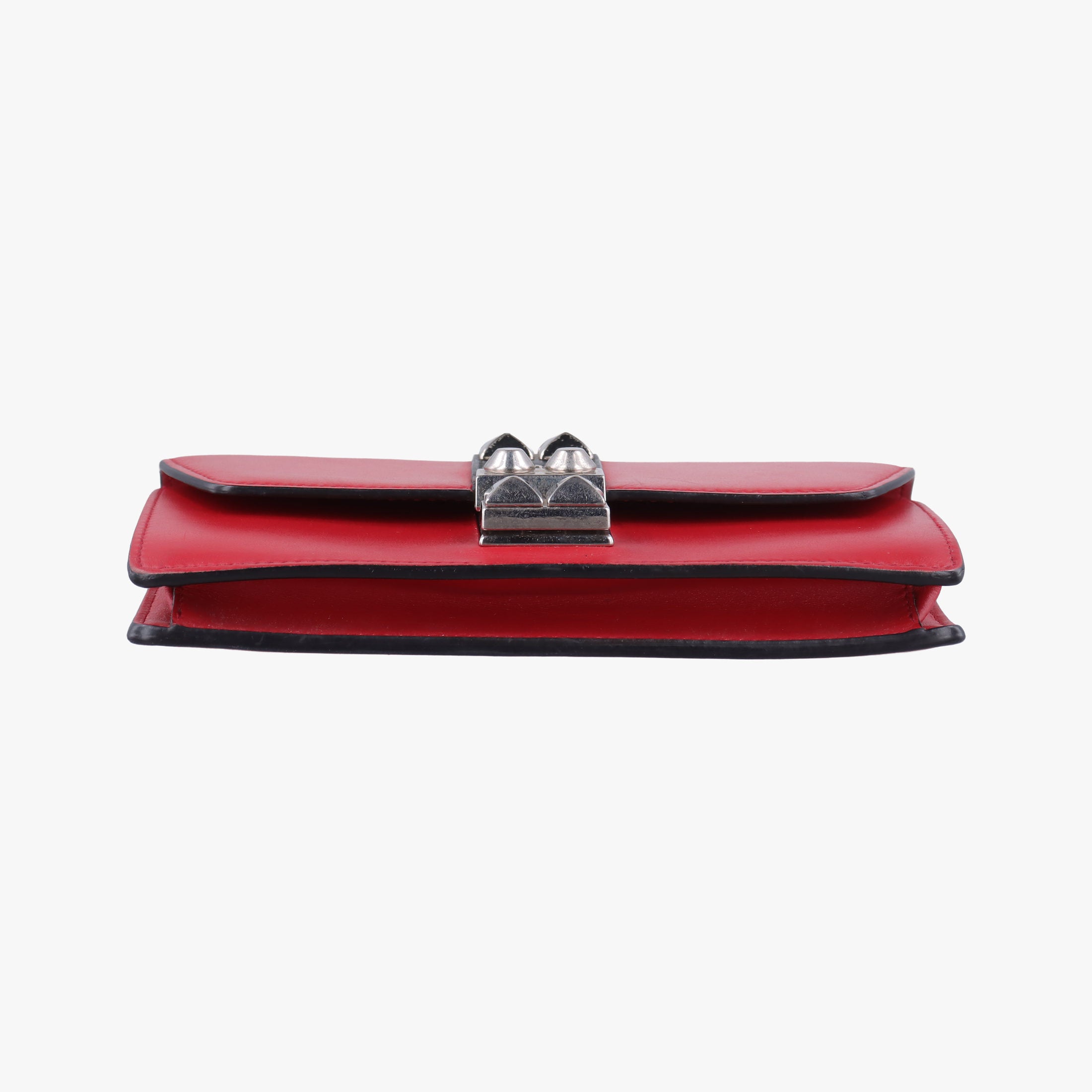 Secondhand Prada Elektra Studded Red Leather IDH061 shoulderbag | stylenewstar