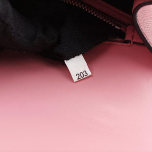 Pre-owned Prada Sound Lock Pink SAFFIANO Leather 1BD034 shoulderbag | stylenewstar