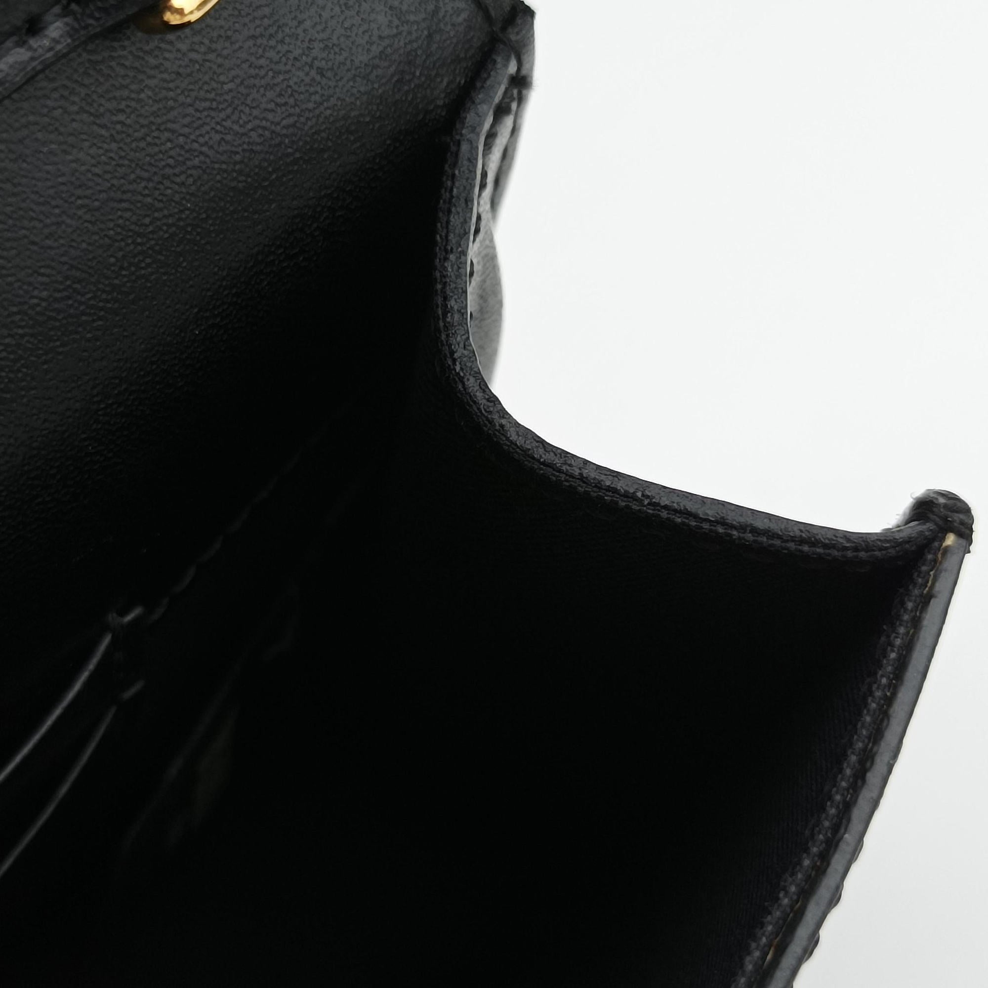 Pre-owned Fendi F is Black Leather 8BM005 bum bag/waist bag | stylenewstar