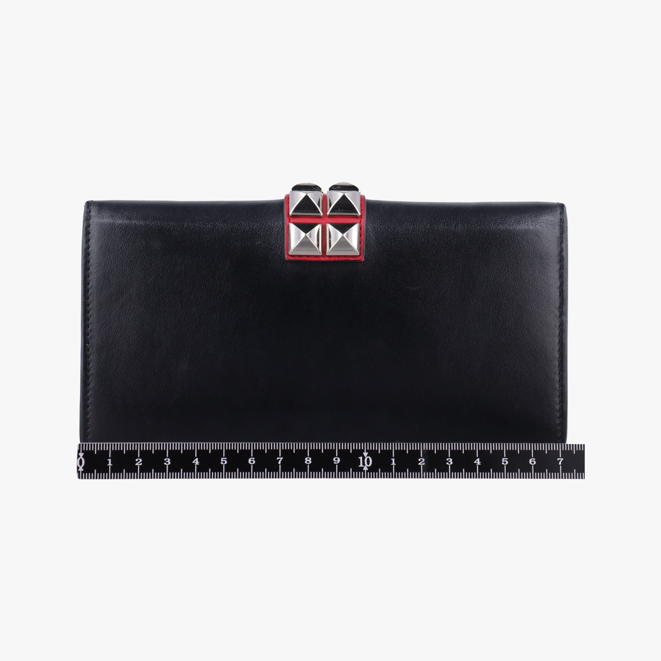 Pre-owned Prada Elektra Studded Black Leather IDH061 shoulderbag | stylenewstar