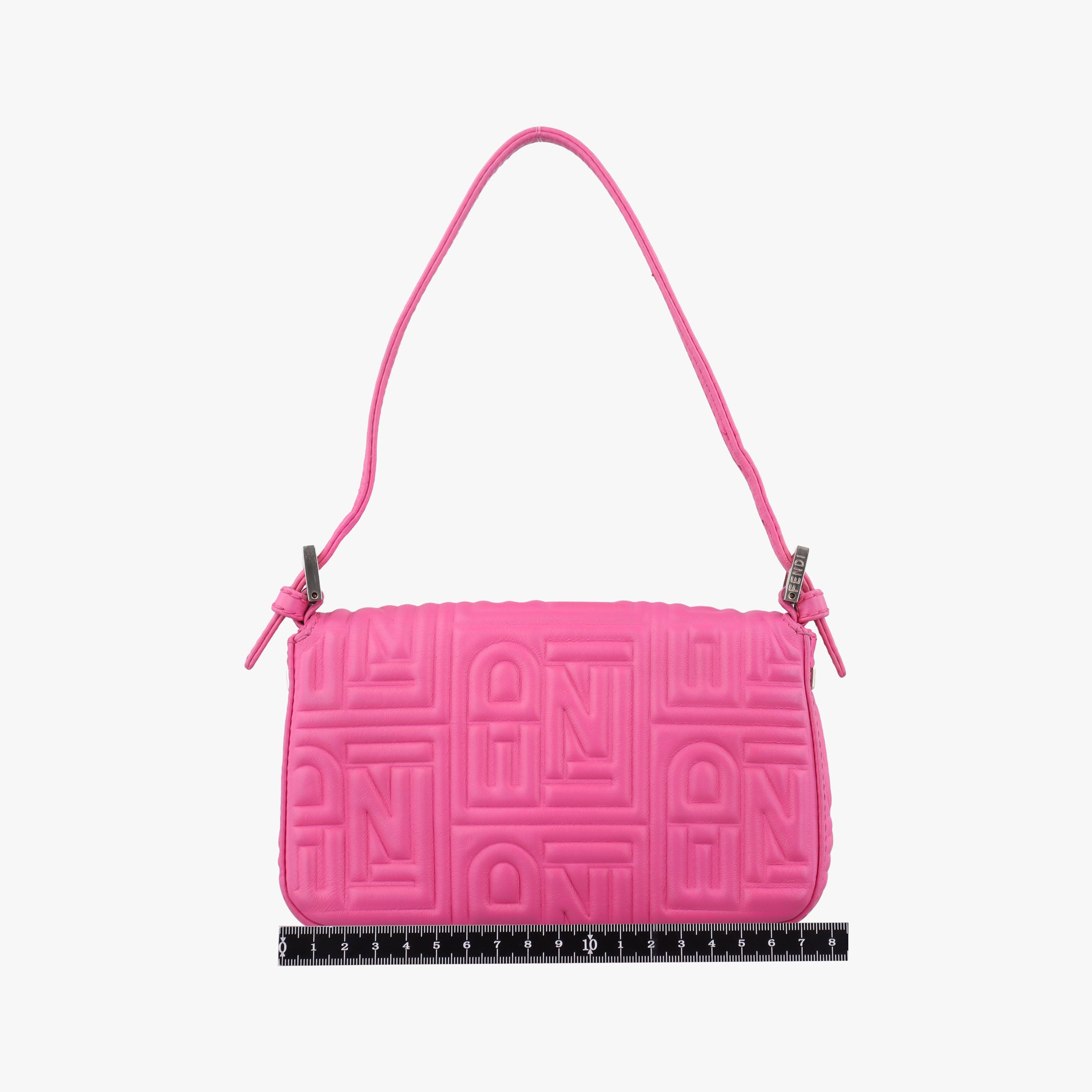 Vintage Fendi BAGUETTE Rose Leather 8BK060 shoulderbag | stylenewstar