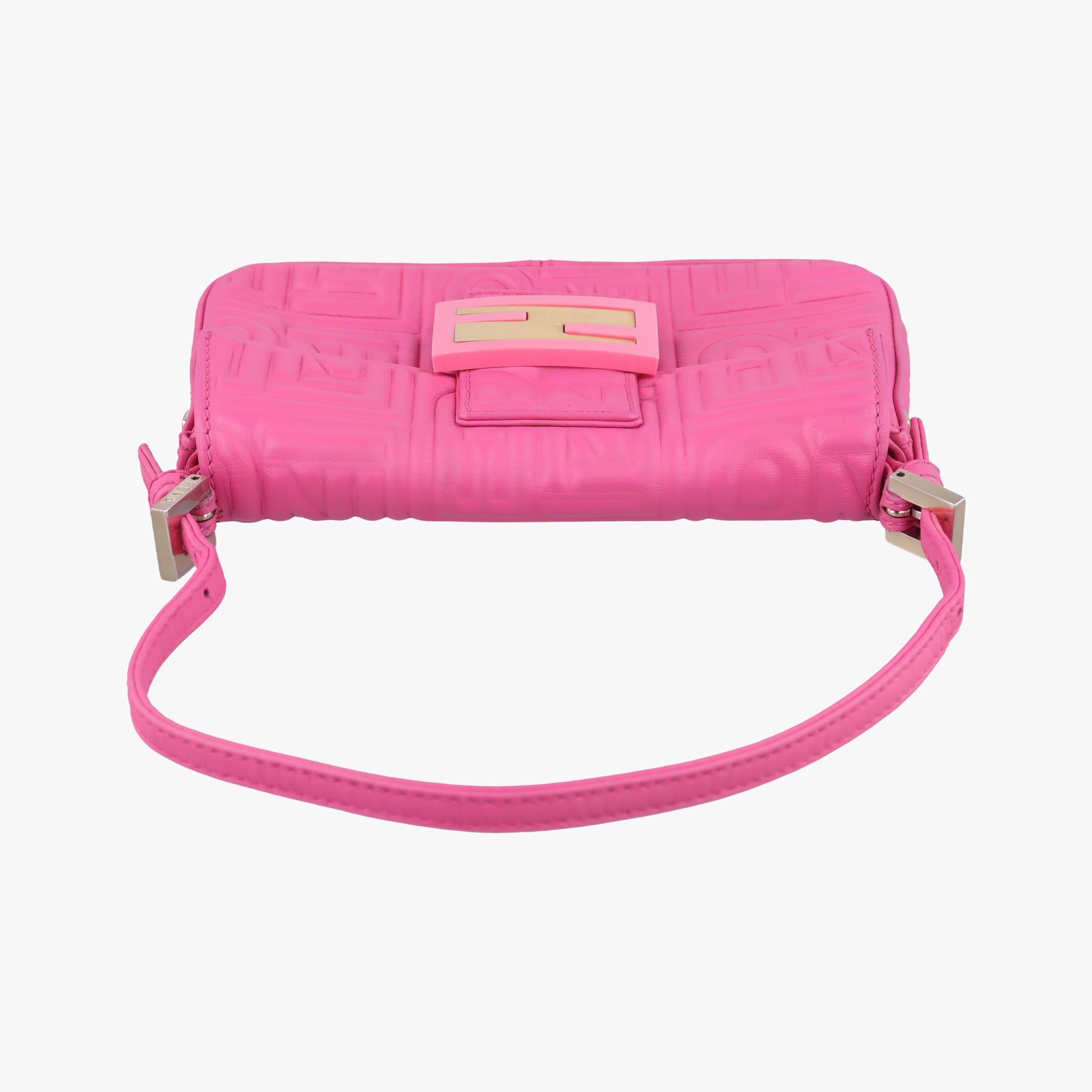 Vintage Fendi BAGUETTE Rose Leather 8BK060 shoulderbag | stylenewstar