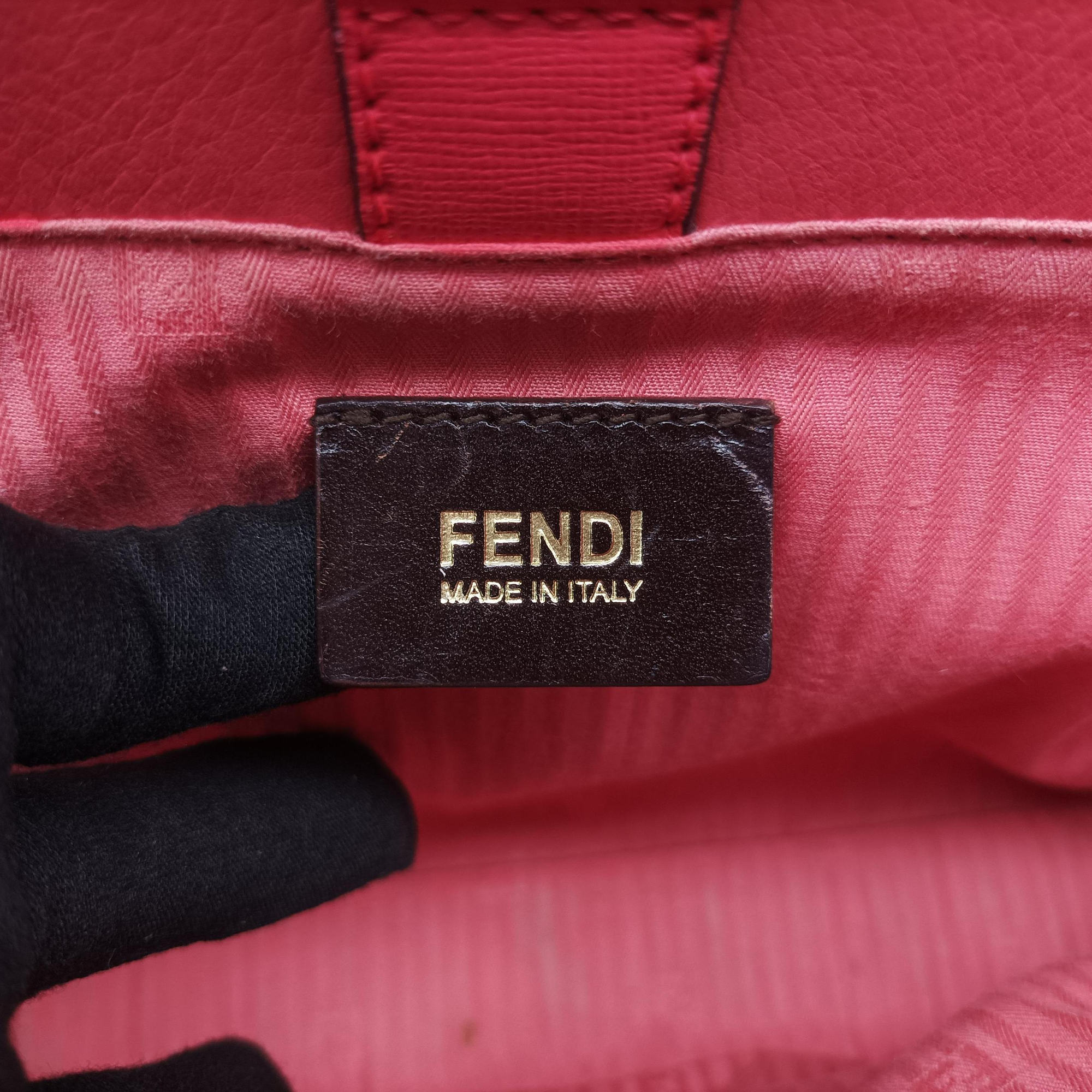 Vintage Fendi Petite 2 JOURS pink Leather 8BH250 shoulderbag | stylenewstar