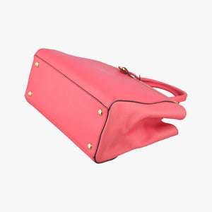 Vintage Fendi Petite 2 JOURS pink Leather 8BH250 shoulderbag | stylenewstar