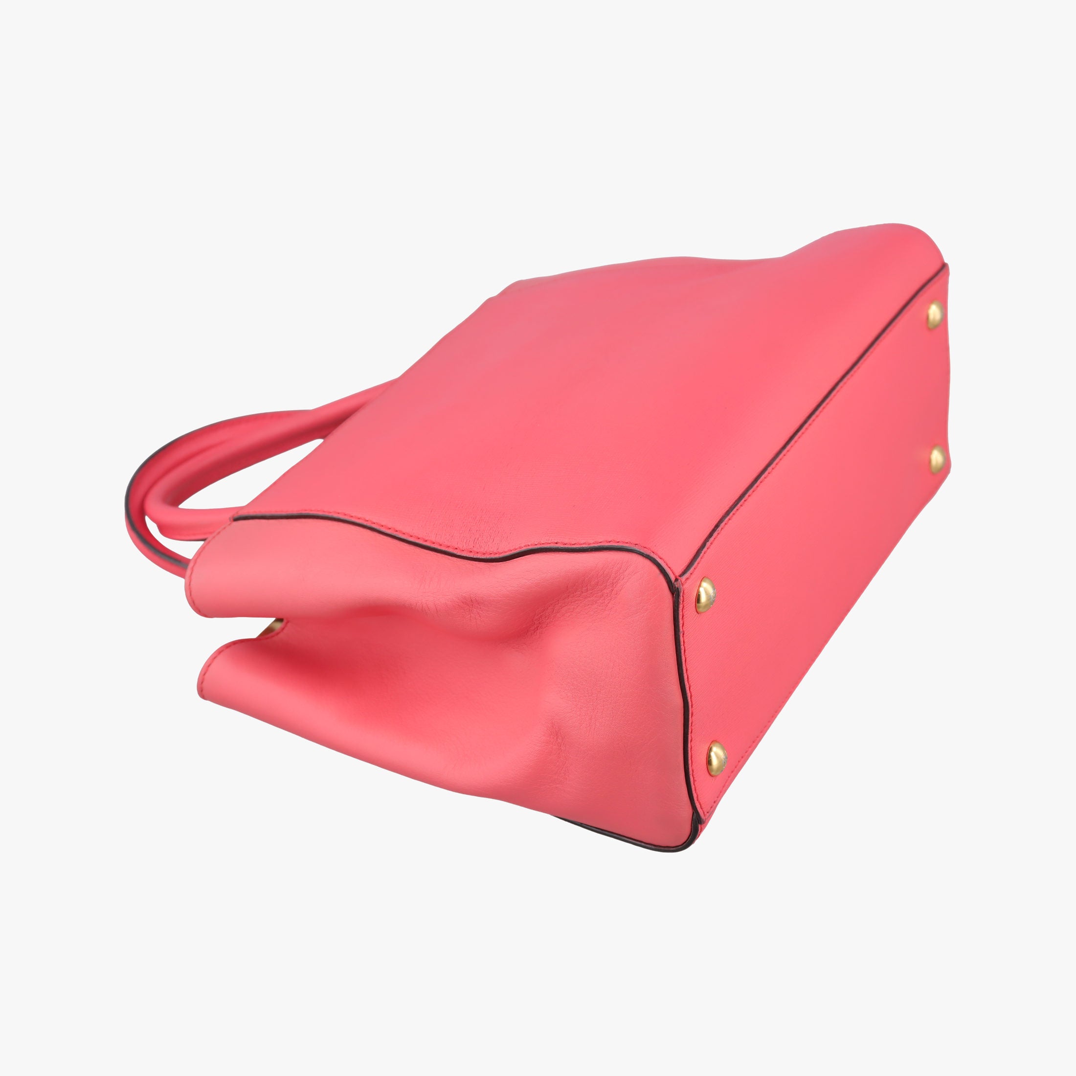 Vintage Fendi Petite 2 JOURS pink Leather 8BH250 shoulderbag | stylenewstar