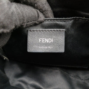 Pre-owned Fendi By the Way Black Leather 8BL135 shoulderbag | stylenewstar