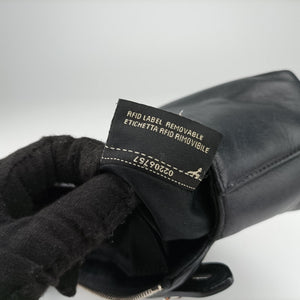 Pre-owned Fendi By the Way Black Leather 8BL135 shoulderbag | stylenewstar