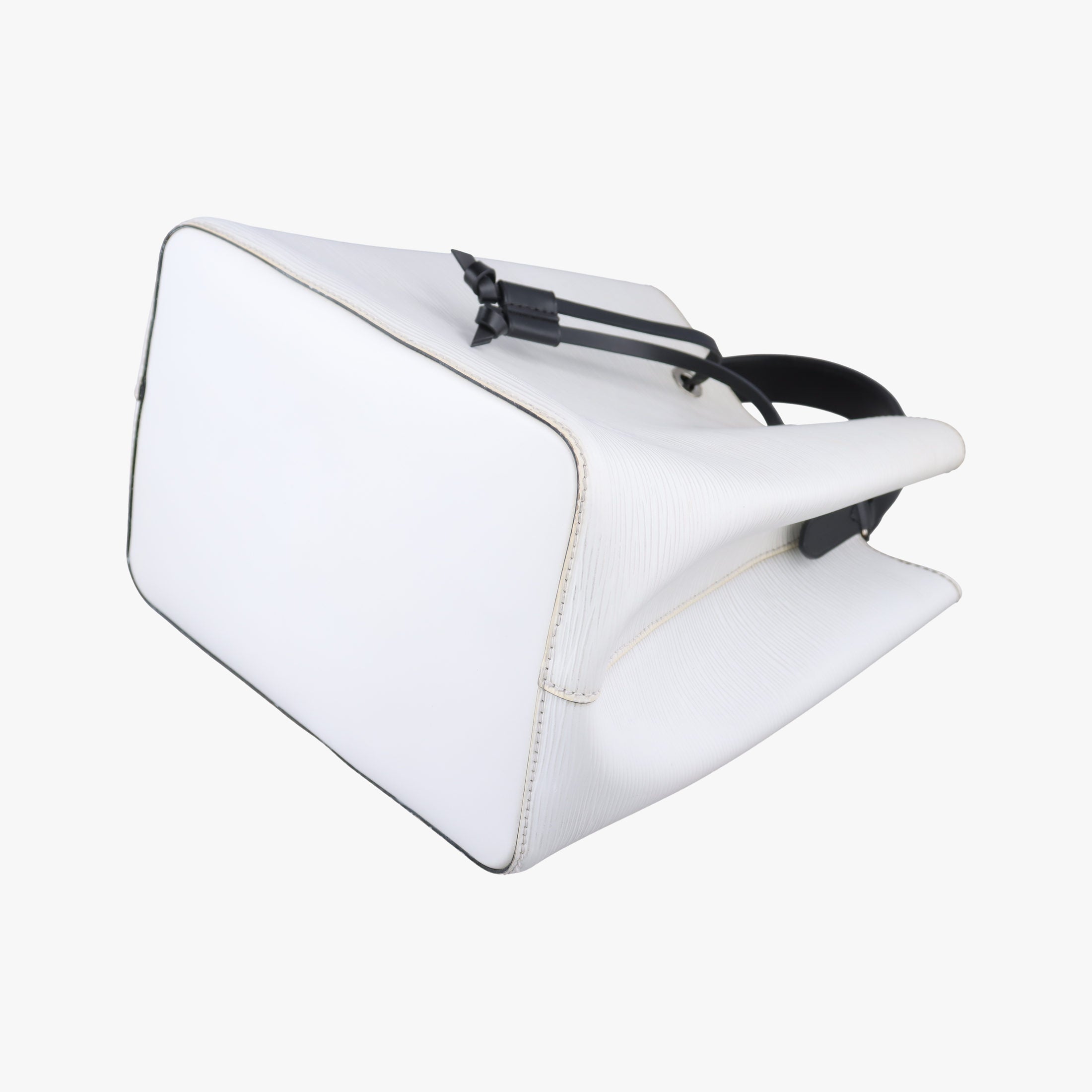 Vintage Louis Vuitton NeoNoe White × Black Epi M53371 shoulderbag | stylenewstar