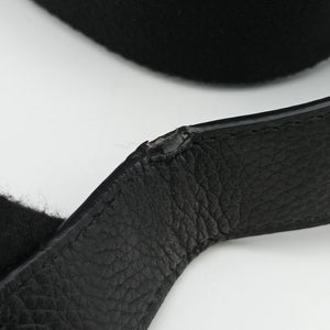 Pre-owned Christian Dior Saddle Black Jacquard×Leather  bum bag/waist bag | stylenewstar