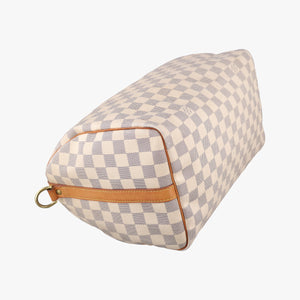 Pre-owned Louis Vuitton Speedy30 Azur Damier Canvas N41533 shoulderbag | stylenewstar