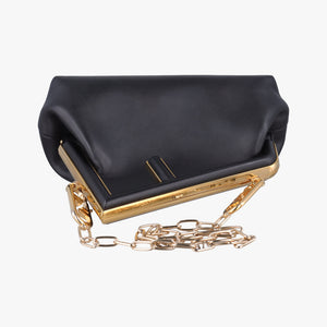 Secondhand Fendi First Black Leather 8BP129 shoulderbag | stylenewstar