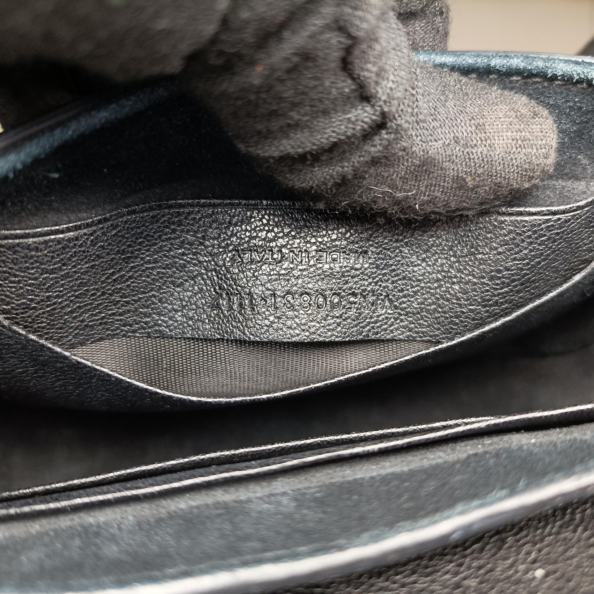 Vintage Yves Saint Laurent Charlotte Black Leather 500831 shoulderbag | stylenewstar