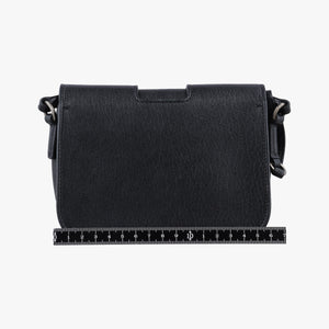 Vintage Yves Saint Laurent Charlotte Black Leather 500831 shoulderbag | stylenewstar