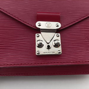 Pre-owned Louis Vuitton Monceau BB Fuchsia Epi M40783 shoulderbag | stylenewstar