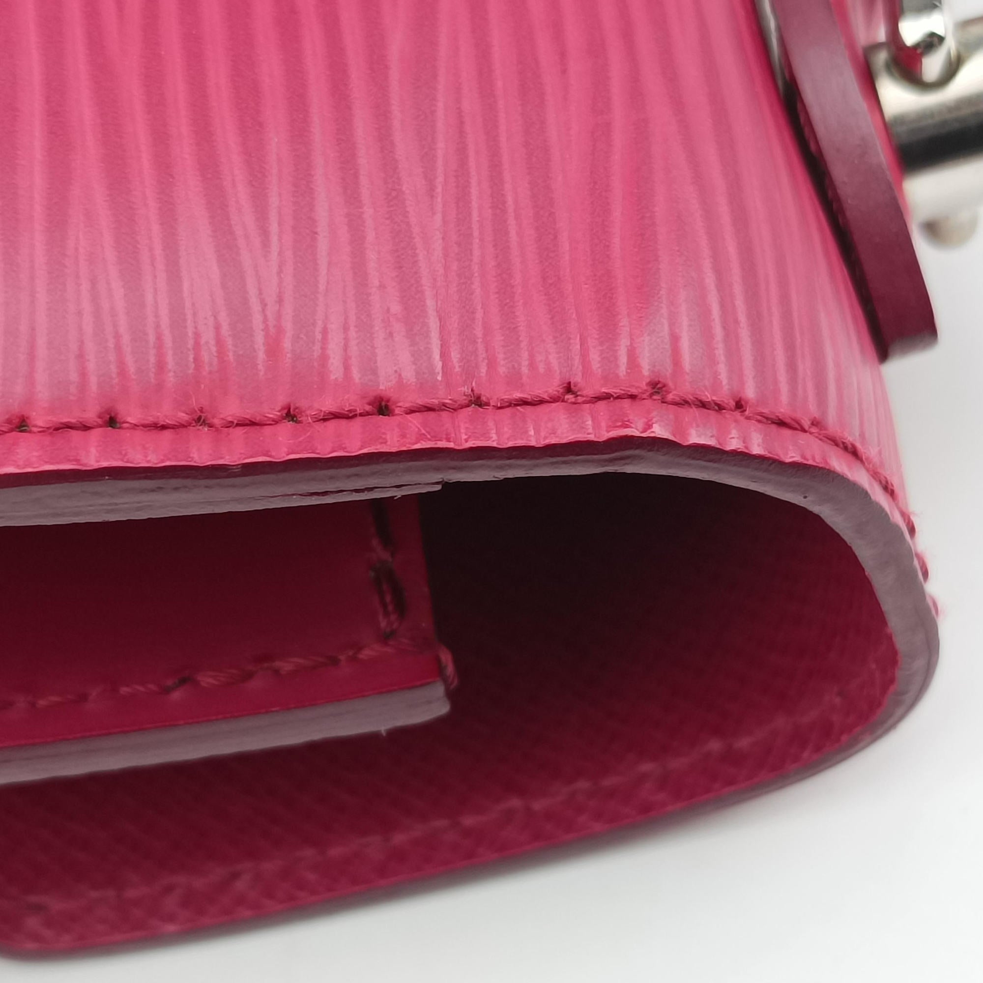 Pre-owned Louis Vuitton Monceau BB Fuchsia Epi M40783 shoulderbag | stylenewstar