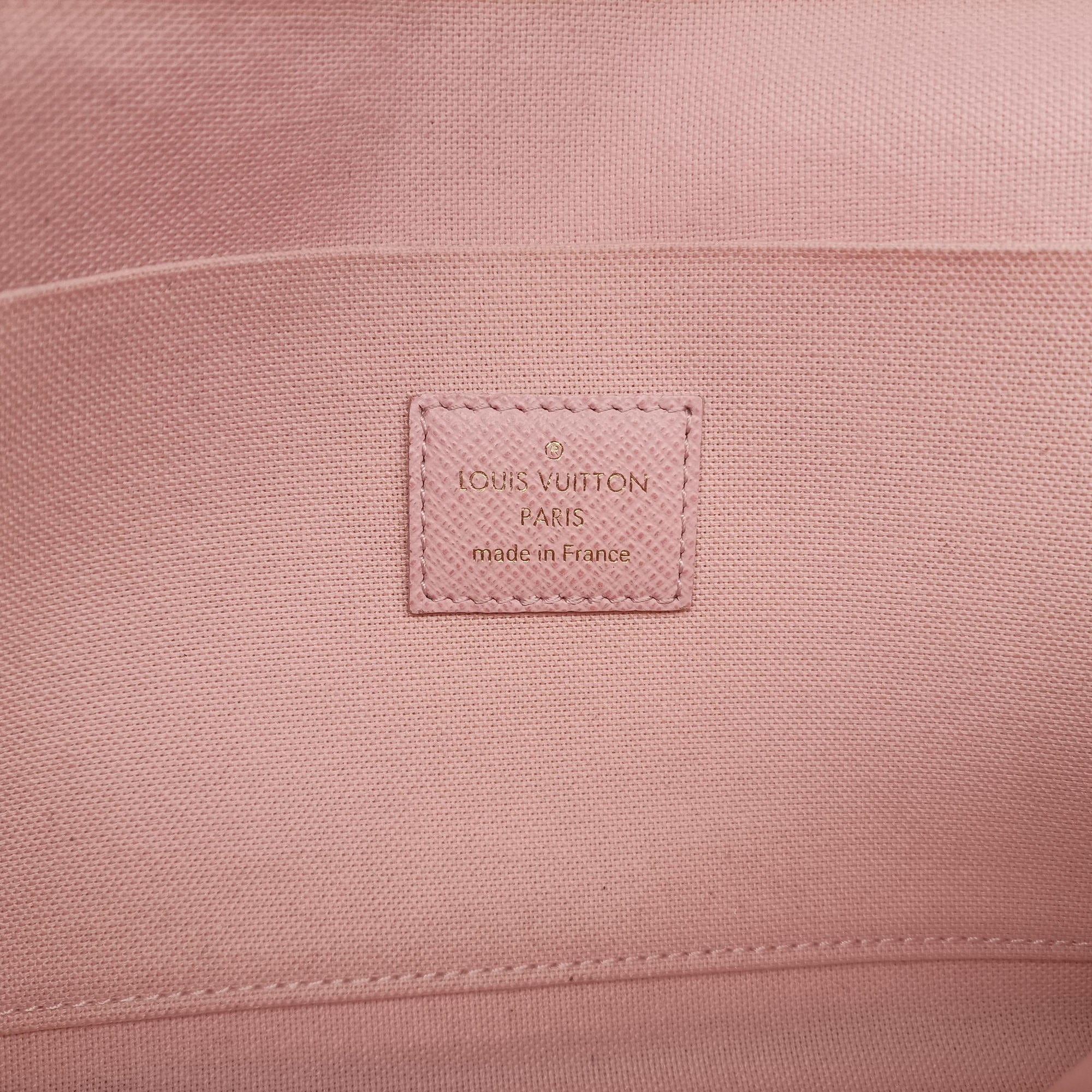 Pre-owned Louis Vuitton Pochette Felicie Azur Damier Canvas N63106 shoulderbag | stylenewstar