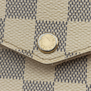 Pre-owned Louis Vuitton Pochette Felicie Azur Damier Canvas N63106 shoulderbag | stylenewstar