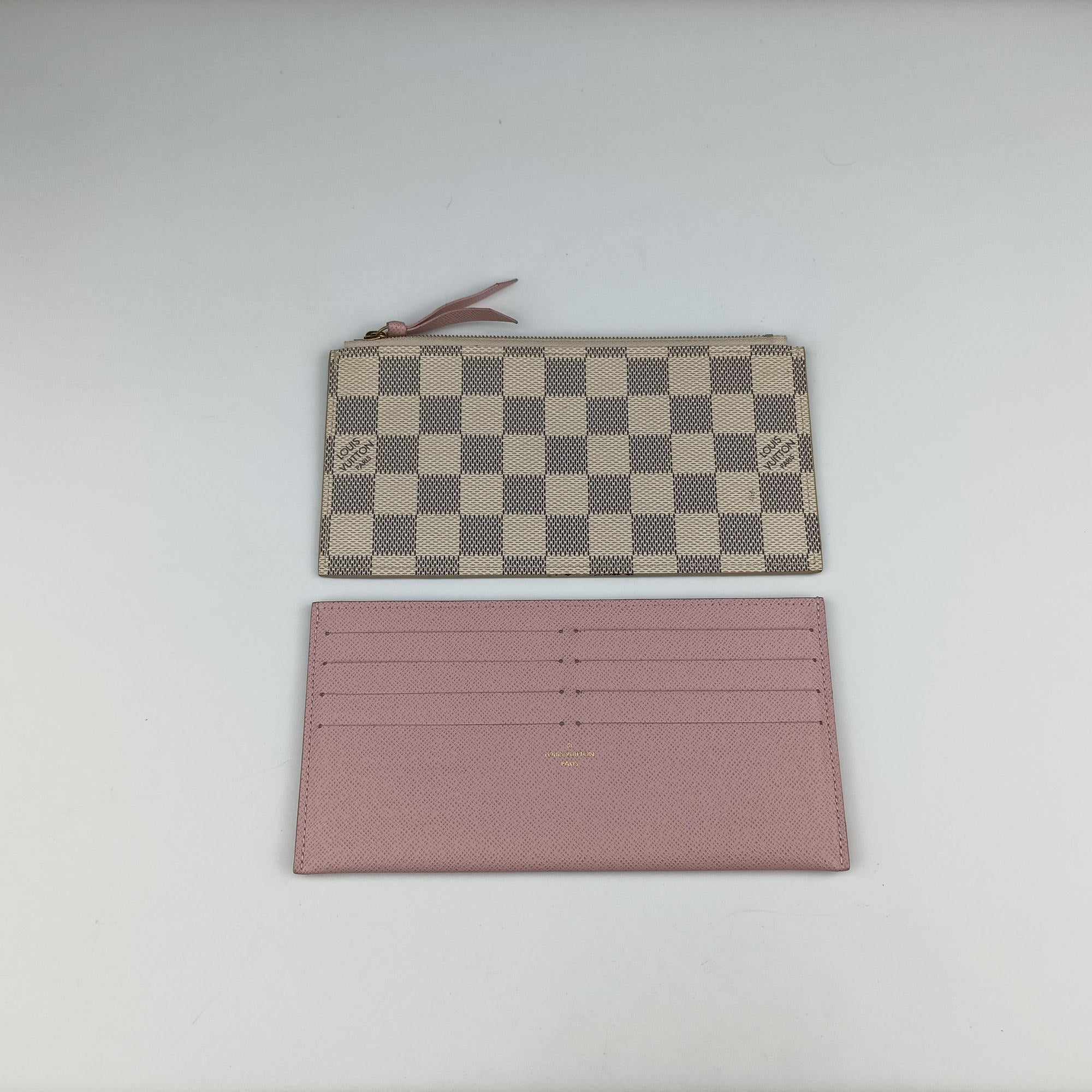 Pre-owned Louis Vuitton Pochette Felicie Azur Damier Canvas N63106 shoulderbag | stylenewstar