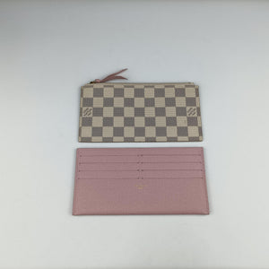 Pre-owned Louis Vuitton Pochette Felicie Azur Damier Canvas N63106 shoulderbag | stylenewstar